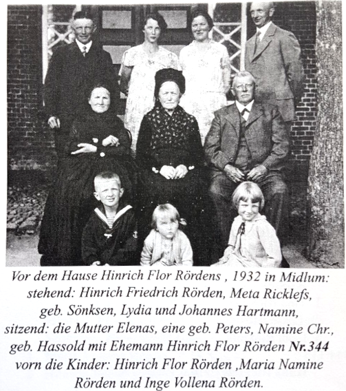 Familie Rörden 1932